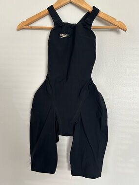 Speedo Fastskin Lzr Racer Tech Swimsuit Black, Women - Size 23